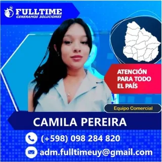 Camila Pereira — Auxiliar de Ventas