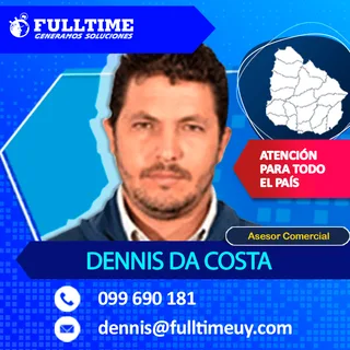 Dennis Da Costa — Asesor Comercial