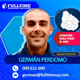 Germán Perdomo — Asesor Comercial