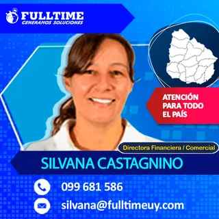 Silvana Castagnino — Directora Financiera / Comercial