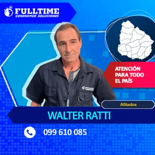 Walter Ratti — Taller de afilados